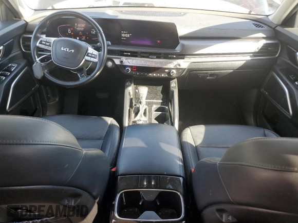 2023 Kia Telluride S with VIN 5XYP6DGC5PG354220, listed as a Copart auction lot 49567635 with 25,571 mi miles and Salvage Title. Bid and sale history available at DreamBid. Image 8.