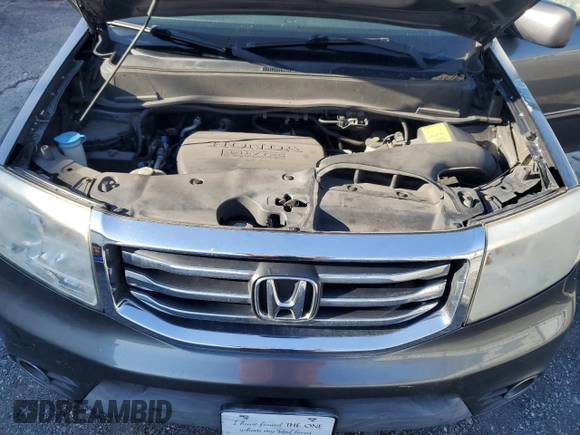 2012 Honda Pilot EX with VIN 5FNYF4H41CB009103, listed as a Copart auction lot 48384315 with 142,470 mi miles and Clean Title. Bid and sale history available at carsss.com. Image 12.