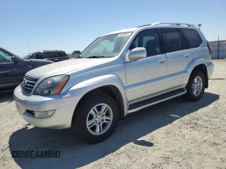 2006 Lexus GX 470 with VIN JTJBT20X760123728, listed as a Copart auction lot 64803065 with 201,654 mi miles and Salvage title. Bid and sale history available at DreamBid. Image 1.
