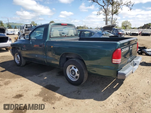 2001 Dodge Dakota with VIN 1B7FL26P21S233496, listed as a Copart auction lot 48014635 with 106,852 mi miles and Clean Title. Bid and sale history available at carsss.com. Image 2.