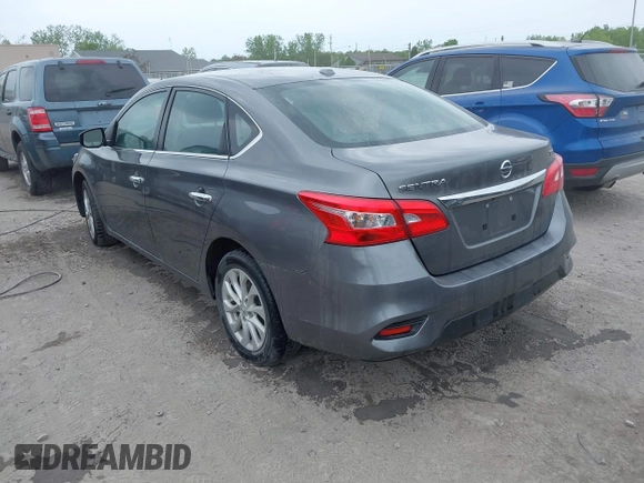 2019 Nissan Sentra SV with VIN 3N1AB7AP3KY368915, listed as a IAAI auction lot 39318686 with 86,037 mi miles and . Bid and sale history available at DreamBid. Image 3.