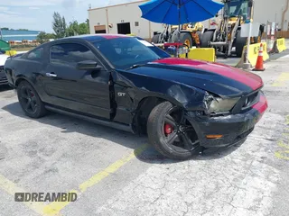 2010 Ford Mustang GT with VIN 1ZVBP8CH6A5179750, listed as a IAAI auction lot 42814869 with 109,219 mi miles and . Bid and sale history available at DreamBid. Image 1.