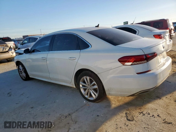 2020 Volkswagen Passat SE with VIN 1VWSA7A34LC027645, listed as a Copart auction lot 57432495 with 120,256 mi miles and Salvage title. Bid and sale history available at DreamBid. Image 2.