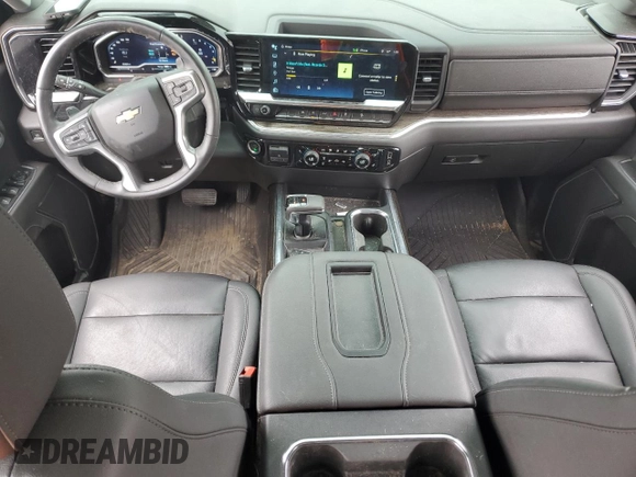 2022 Chevrolet Silverado 1500 LT with VIN 1GCUDDETXNZ502601, listed as a Copart auction lot 72182734 with 25,464 mi miles and Salvage Title. Bid and sale history available at DreamBid. Image 8.