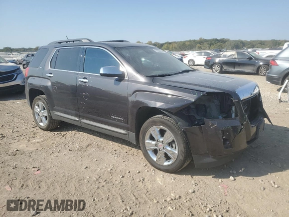 2015 GMC Terrain SLT with VIN 2GKFLXE37F6404821, listed as a Copart auction lot 75650484 with 117,409 mi miles and Salvage Title. Bid and sale history available at DreamBid. Image 4.