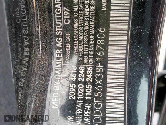 2008 Mercedes-Benz C 350 Sport z VIN WDDGF56X38F167806, wystawiony jako Copart lot #57784795 z przebiegiem 53 665 mil mil oraz Szkoda całkowita • Salvage title. Historia ofert i sprzedaży dostępna na DreamBid. Obrazek 13.