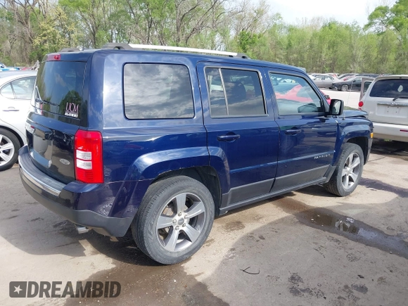2017 Jeep Patriot High Altitude z VIN 1C4NJPFA8HD189559, wystawiony jako IAAI lot #42039158 z przebiegiem 65 593 mil mil oraz . Historia ofert i sprzedaży dostępna na DreamBid. Obrazek 4.