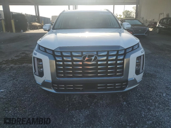 2024 Hyundai Palisade Calligraphy z VIN KM8R7DGE6RU715328, wystawiony jako Copart lot #51831285 z przebiegiem 18 721 mil mil oraz Nie do naprawy • Non repairable. Historia ofert i sprzedaży dostępna na DreamBid. Obrazek 5.