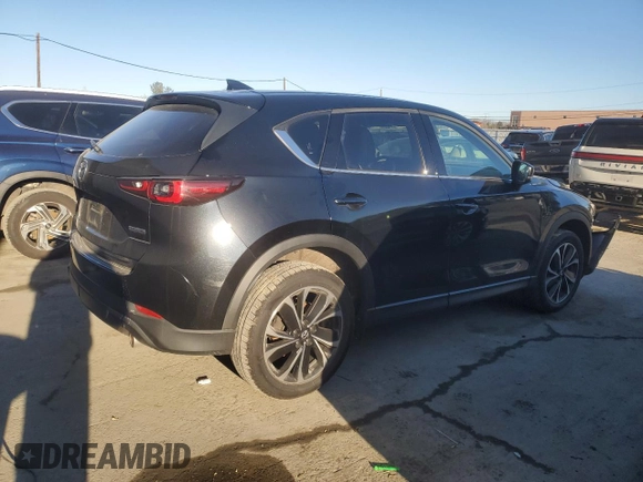 2022 Mazda CX-5 2.5 S Premium Package with VIN JM3KFBDM8N1544836, listed as a Copart auction lot 45573495 with 75,312 mi miles and Salvage Title. Bid and sale history available at carsss.com. Image 3.