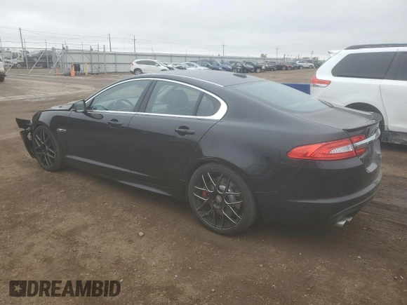2012 Jaguar XF with VIN SAJWA0JC2CMS55201, listed as a Copart auction lot 54681285 with 94,415 mi miles and Salvage Title. Bid and sale history available at DreamBid. Image 2.