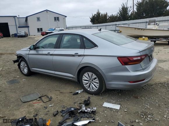 2019 Volkswagen Jetta S with VIN 3VWC57BU9KM219110, listed as a Copart auction lot 48653415 with 50,269 mi miles and Salvage Title. Bid and sale history available at carsss.com. Image 2.