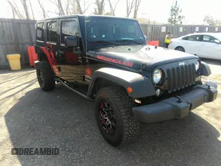 2018 Jeep Wrangler Unlimited Sport S with VIN 1C4BJWDGXJL811661, listed as a IAAI auction lot 42002611 with 86,105 mi miles and . Bid and sale history available at DreamBid. Image 1.