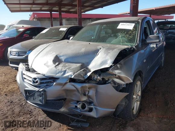 2006 Mazda 3 S Grand Touring with VIN JM1BK323361490383, listed as a IAAI auction lot 40833053 with 206,341 mi miles and . Bid and sale history available at DreamBid. Image 6.