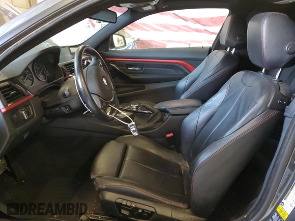 2014 BMW 4 Series 428i xDrive with VIN WBA3N5C59EF716268, listed as a Copart auction lot 52715315 with 140,469 mi miles and Clean Title. Bid and sale history available at carsss.com. Image 7.