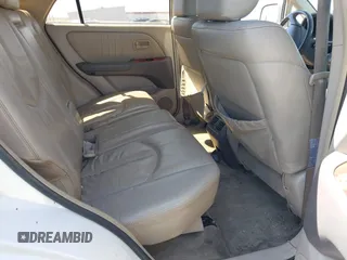 1999 Lexus RX 300 Luxury SUV with VIN JT6GF10U7X0026909, listed as a IAAI auction lot 42143068 with 203,686 mi miles. Bid and sale history available at carsss.com. Image 8.