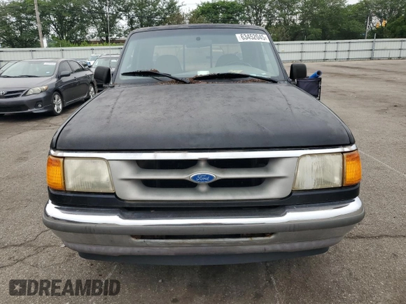 1997 Ford Ranger XL with VIN 1FTCR14A2VPB52159, listed as a Copart auction lot 63452045 with 207,582 mi miles and Salvage title. Bid and sale history available at DreamBid. Image 5.