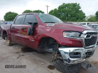 2025 Ram 1500 Big Horn with VIN 1C6RREFG5SN597979, listed as a IAAI auction lot 41931498 with 24,567 mi miles and . Bid and sale history available at DreamBid. Image 17.