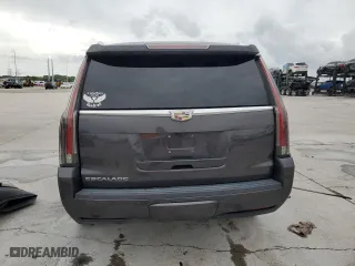 2017 Cadillac Escalade Premium Luxury with VIN 1GYS3CKJ3HR397003, listed as a Copart auction lot 57629104 with 104,645 mi miles and Salvage Title. Bid and sale history available at carsss.com. Image 6.