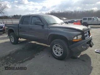 2004 Dodge Dakota Sport z VIN 1D7HG38K94S504357, wystawiony jako Copart lot #42763975 z przebiegiem 196 577 mil mil oraz Szkoda całkowita • Salvage title. Historia ofert i sprzedaży dostępna na DreamBid. Obrazek 4.