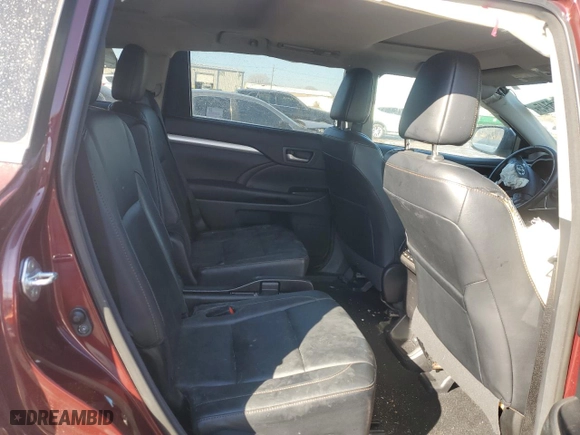 2017 Toyota Highlander XLE with VIN 5TDJZRFH7HS410413, listed as a Copart auction lot 46738745 with 75,533 mi miles and Salvage Title. Bid and sale history available at carsss.com. Image 11.