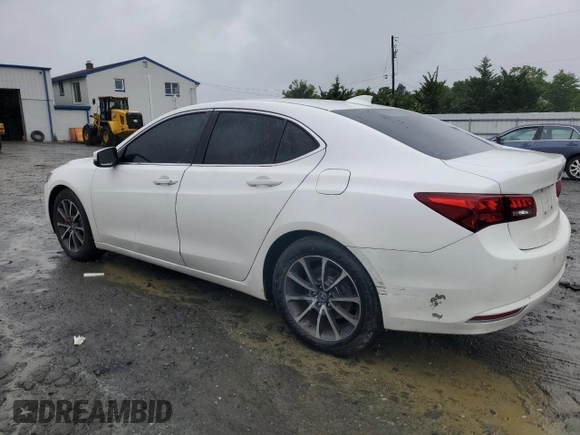 2015 Acura TLX Advance with VIN 19UUB2F79FA017945, listed as a Copart auction lot 58171225 with 210,318 mi miles and Salvage title. Bid and sale history available at DreamBid. Image 2.