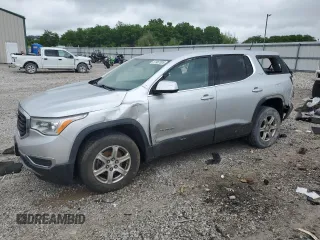 2017 GMC Acadia SLE with VIN 1GKKNKLA7HZ258277, listed as a Copart auction lot 57967095 with 121,848 mi miles and Salvage title. Bid and sale history available at DreamBid. Image 1.