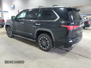 2024 Toyota Sequoia SR5 with VIN 7SVAAABA7RX031351, listed as a Copart auction lot 49860035 with 15,227 mi miles and Salvage Title. Bid and sale history available at carsss.com. Image 2.
