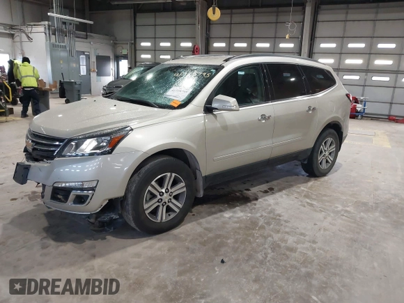 2015 Chevrolet Traverse LT with VIN 1GNKRHKDXFJ194964, listed as a IAAI auction lot 41728795 with 167,760 mi miles and . Bid and sale history available at DreamBid. Image 18.