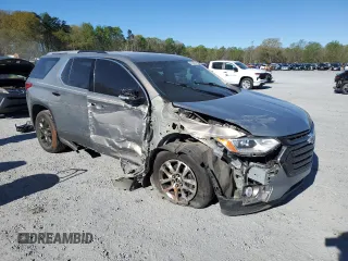 2018 Chevrolet Traverse LT Cloth with VIN 1GNERGKW6JJ280371, listed as a Copart auction lot 49669454 with 81,088 mi miles and Salvage Title. Bid and sale history available at carsss.com. Image 4.