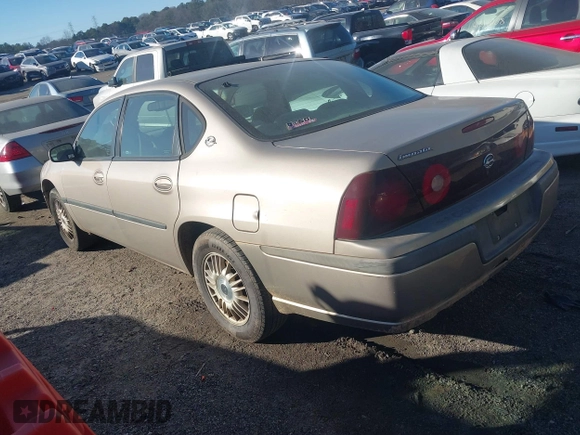 2001 Chevrolet Impala with VIN 2G1WF55E119318929, listed as a IAAI auction lot 41241916 with 149,040 mi miles and . Bid and sale history available at DreamBid. Image 3.