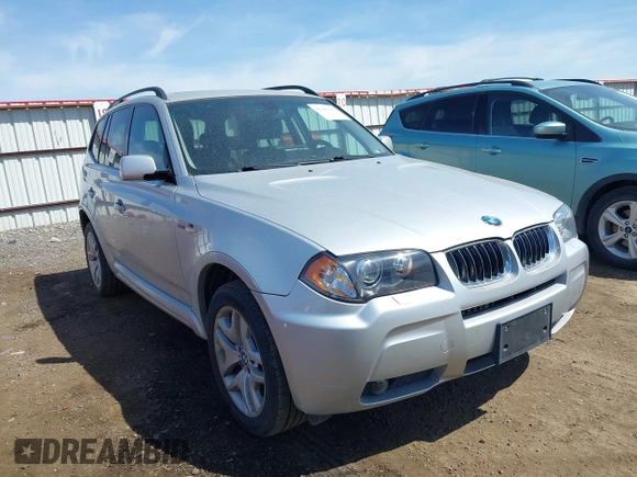 2006 BMW X3 3.0i with VIN WBXPA934X6WG88115, listed as a IAAI auction lot 42243103 with 182,756 mi miles and . Bid and sale history available at DreamBid. Image 1.