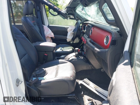 2020 Jeep Wrangler Unlimited Rubicon z VIN 1C4JJXFM5LW278740, wystawiony jako IAAI lot #42086112 z przebiegiem 93 658 mil mil oraz . Historia ofert i sprzedaży dostępna na DreamBid. Obrazek 5.