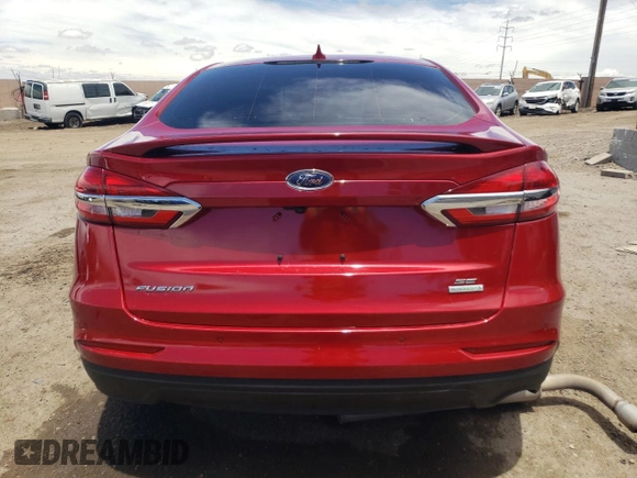 2020 Ford Fusion SE z VIN 3FA6P0HD1LR223770, wystawiony jako Copart lot #58267025 z przebiegiem 103 852 mil mil oraz Szkoda całkowita • Salvage title. Historia ofert i sprzedaży dostępna na DreamBid. Obrazek 6.