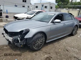 2018 Audi A6 Premium Plus with VIN WAUD8AFC8JN092221, listed as a Copart auction lot 55961053 with 36,126 mi miles. Bid and sale history available at carsss.com. Image 1.