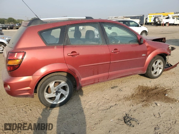 2005 Pontiac Vibe with VIN 5Y2SL63865Z421731, listed as a Copart auction lot 70724474 with 208,122 mi miles and Salvage Title. Bid and sale history available at carsss.com. Image 3.