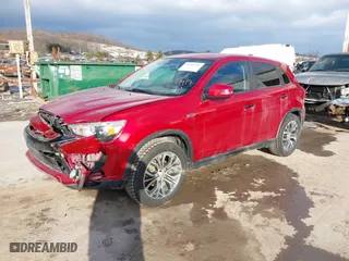 2019 Mitsubishi Outlander Sport ES 2.0 with VIN JA4AR3AUXKU019917, listed as a IAAI auction lot 41429202 with 154,862 mi miles. Bid and sale history available at carsss.com. Image 17.