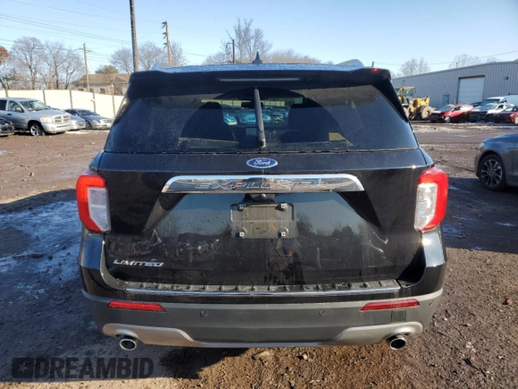 2024 Ford Explorer Limited with VIN 1FMSK7FH5RGA50644, listed as a Copart auction lot 86430564 with 25,482 mi miles and Clean Title. Bid and sale history available at carsss.com. Image 6.