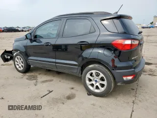 2021 Ford EcoSport SE z VIN MAJ3S2GE1MC455891, wystawiony jako Copart lot #57726405 z przebiegiem 18 624 mil mil oraz Szkoda całkowita • Salvage title. Historia ofert i sprzedaży dostępna na DreamBid. Obrazek 2.