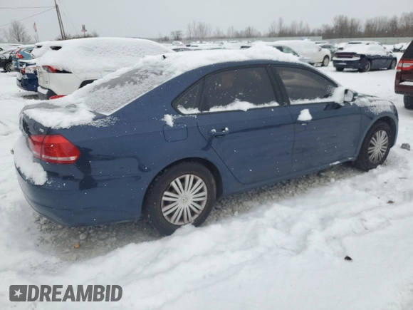 2014 Volkswagen Passat Wolfsburg Edition with VIN 1VWAS7A33EC044657, listed as a Copart auction lot 86707214 with 203,219 mi miles and Clean title. Bid and sale history available at DreamBid. Image 3.