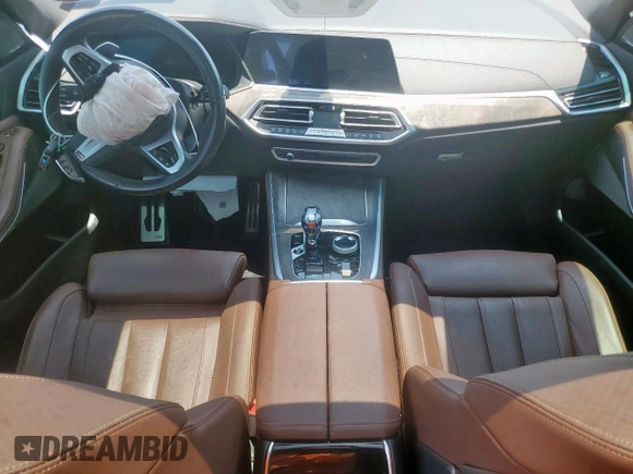 2021 BMW X5 xDrive40i z VIN 5UXCR6C01M9E82286, wystawiony jako Copart lot #60260035 z przebiegiem Nie podano mil oraz Szkoda całkowita • Salvage title. Historia ofert i sprzedaży dostępna na DreamBid. Obrazek 8.