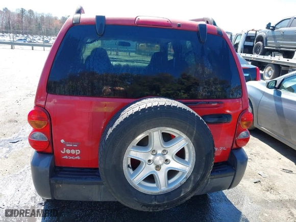 2003 Jeep Liberty Sport with VIN 1J4GL48K53W563110, listed as a IAAI auction lot 41828853 with 120,430 mi miles. Bid and sale history available at carsss.com. Image 16.