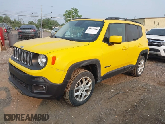 2017 Jeep Renegade Altitude with VIN ZACCJBBB6HPE96724, listed as a IAAI auction lot 42399816 with 66,912 mi miles and . Bid and sale history available at DreamBid. Image 19.