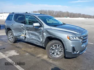 2023 GMC Acadia SLT z VIN 1GKKNML4XPZ175334, wystawiony jako IAAI lot #41669962 z przebiegiem 46 281 mil mil oraz . Historia ofert i sprzedaży dostępna na DreamBid. Obrazek 1.