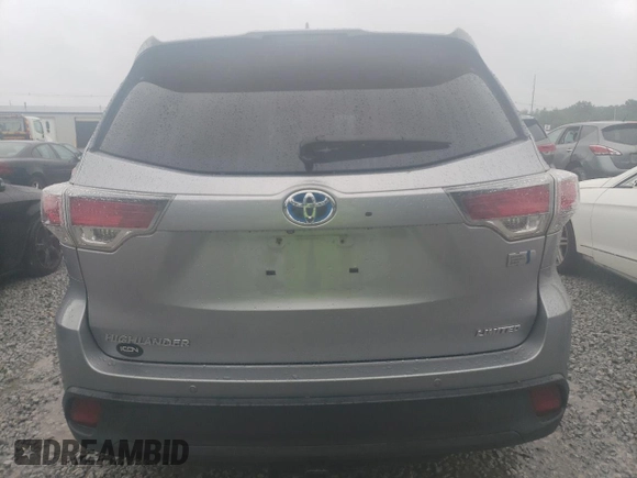 2015 Toyota Highlander Hybrid Limited with VIN 5TDDCRFH3FS009923, listed as a Copart auction lot 64925563 with 96,911 mi miles and Salvage Title. Bid and sale history available at carsss.com. Image 6.