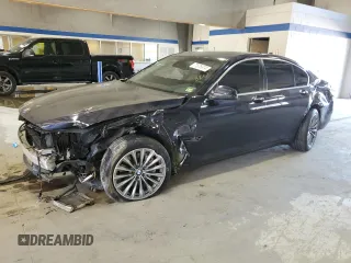 2011 BMW 7 Series 740i with VIN WBAKA4C53BC392488, listed as a Copart auction lot 77876674 with 0 mi miles and Salvage Title. Bid and sale history available at carsss.com. Image 1.