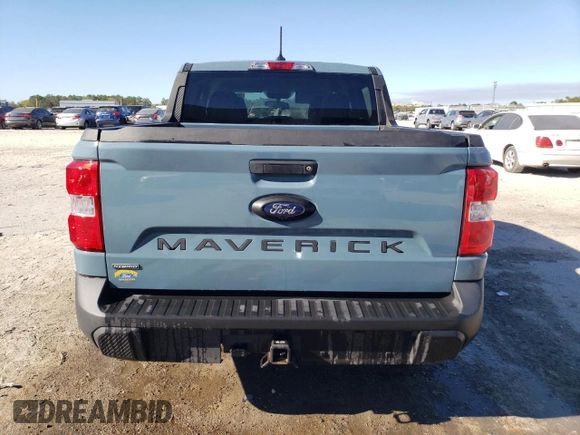 2023 Ford Maverick XL with VIN 3FTTW8E36PRA33267, listed as a Copart auction lot 50074005 with 21,062 mi miles and Salvage Title. Bid and sale history available at DreamBid. Image 6.