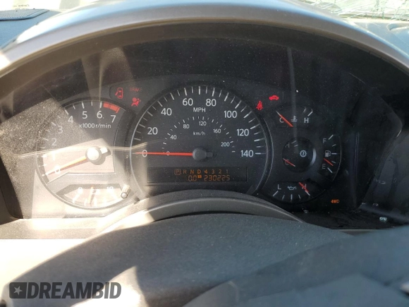 2004 Nissan Titan LE with VIN 1N6AA07B24N575053, listed as a Copart auction lot 50370985 with 230,225 mi miles and Salvage title. Bid and sale history available at DreamBid. Image 9.