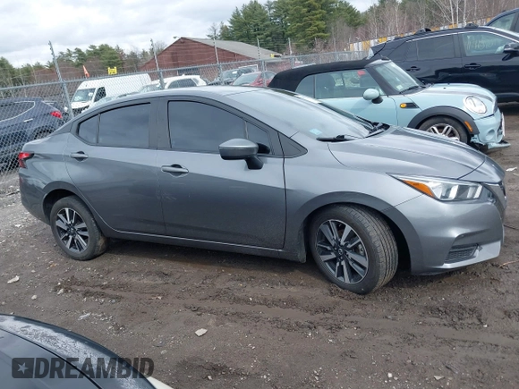 2021 Nissan Versa SV with VIN 3N1CN8EV0ML874491, listed as a IAAI auction lot 41957712 with 62,293 mi miles and . Bid and sale history available at DreamBid. Image 13.