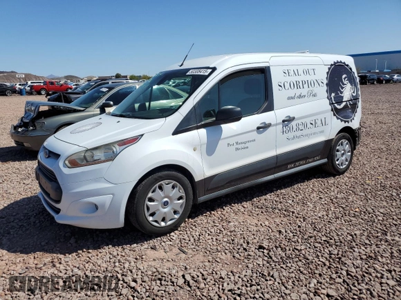 2016 Ford Transit Connect XLT with VIN NM0LS7F71G1292201, listed as a Copart auction lot 50308415 with 87,821 mi miles and Salvage title. Bid and sale history available at DreamBid. Image 1.