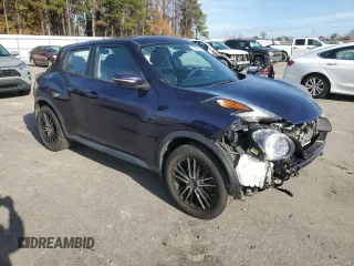 2015 Nissan Juke SV with VIN JN8AF5MR6FT509420, listed as a Copart auction lot 84405624 with 183,747 mi miles and Salvage Title. Bid and sale history available at carsss.com. Image 4.